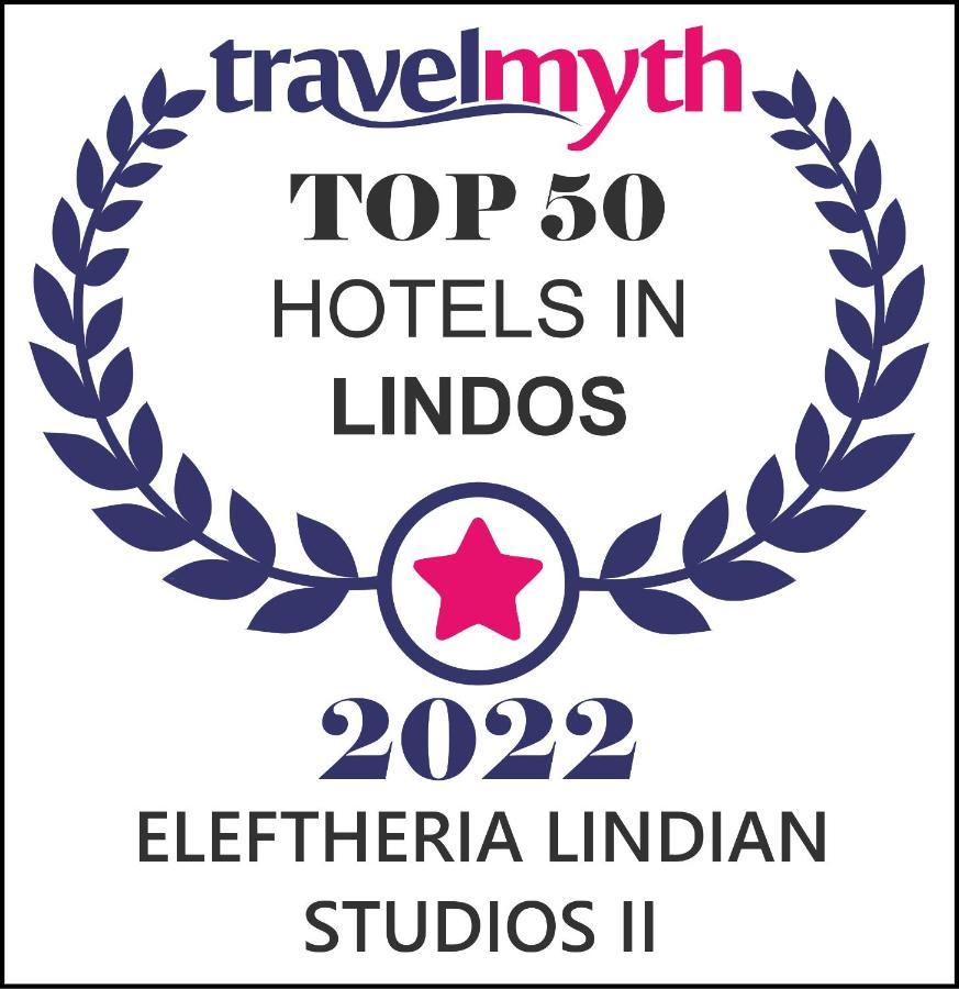 Eleftheria Lindian Studios II Líndos Exterior foto